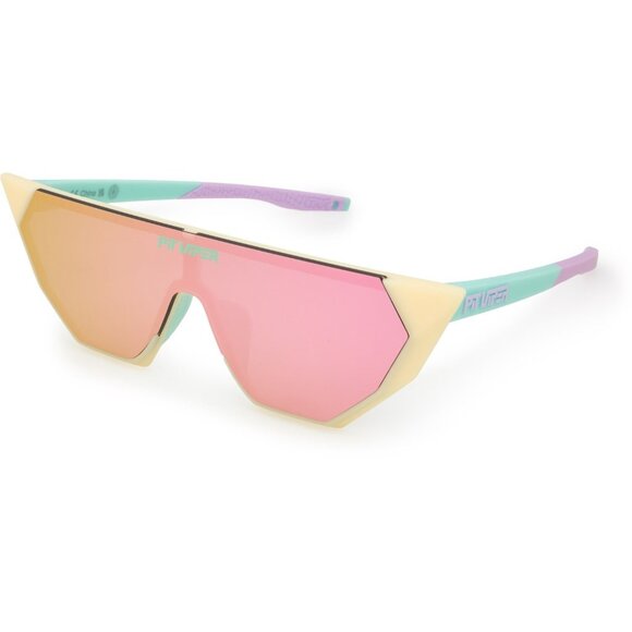 PIT VIPER The Passion Showroom Sunglasses Blue/White/Purple/Pink Revo NEW - Picture 2 of 11